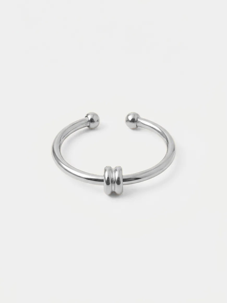 Elegant Duo Loop Ring
