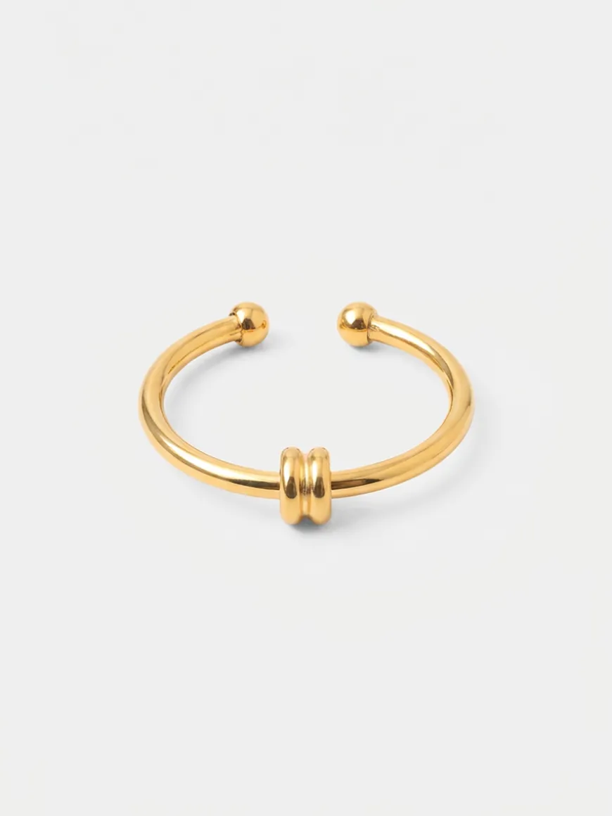 Elegant Duo Loop Ring