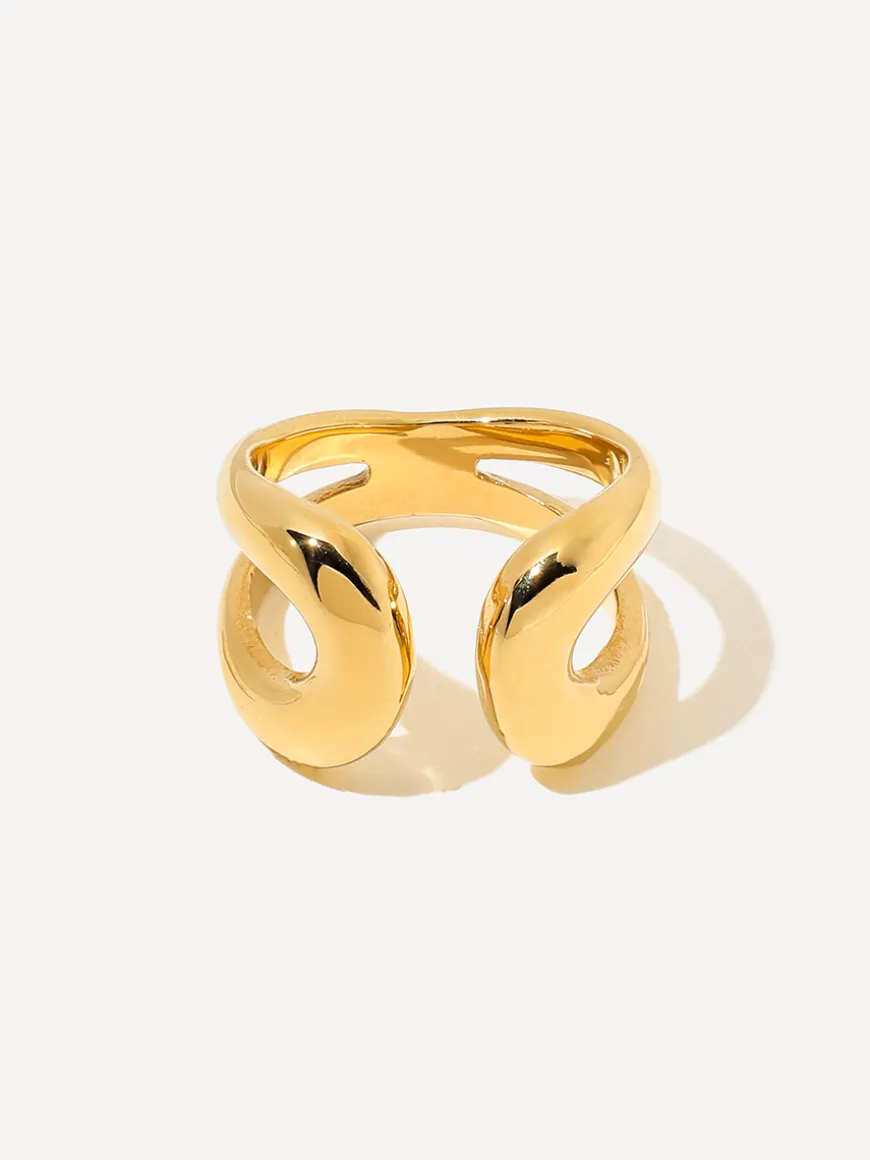 Elegant Duo Ring