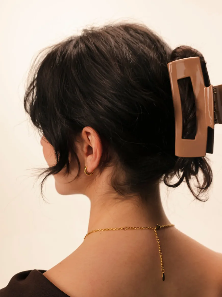 Elegant Ease Haarklammer Light Brown