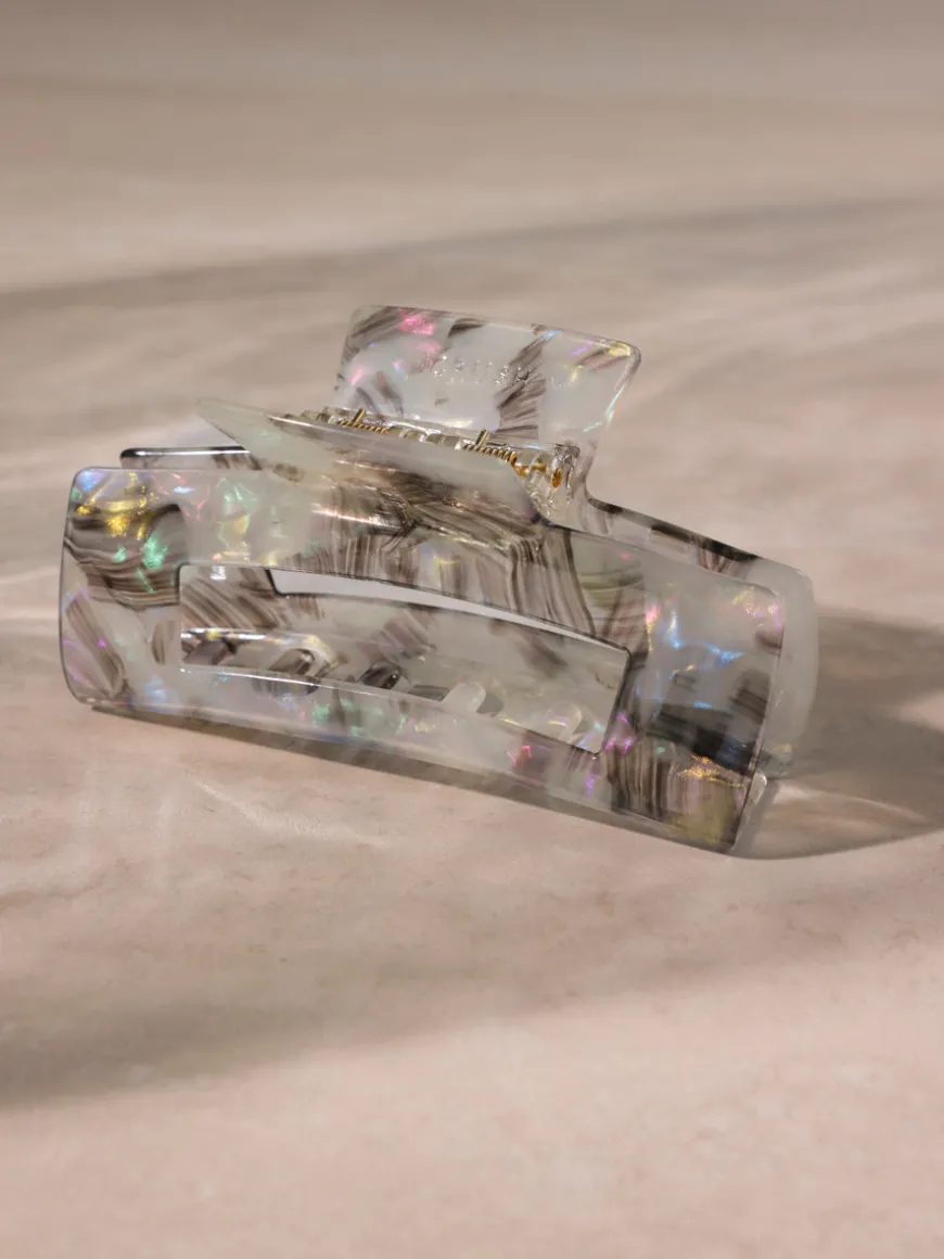 Elegant Ease Haarklammer Milky Marble