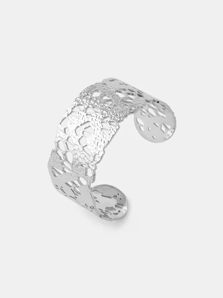Elegant Mesh Bold Armcuff