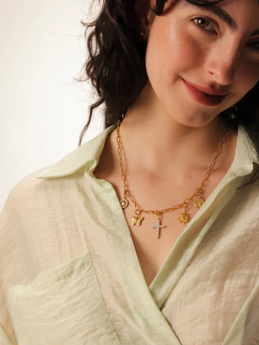 Elegant Sun Ketten-Charm