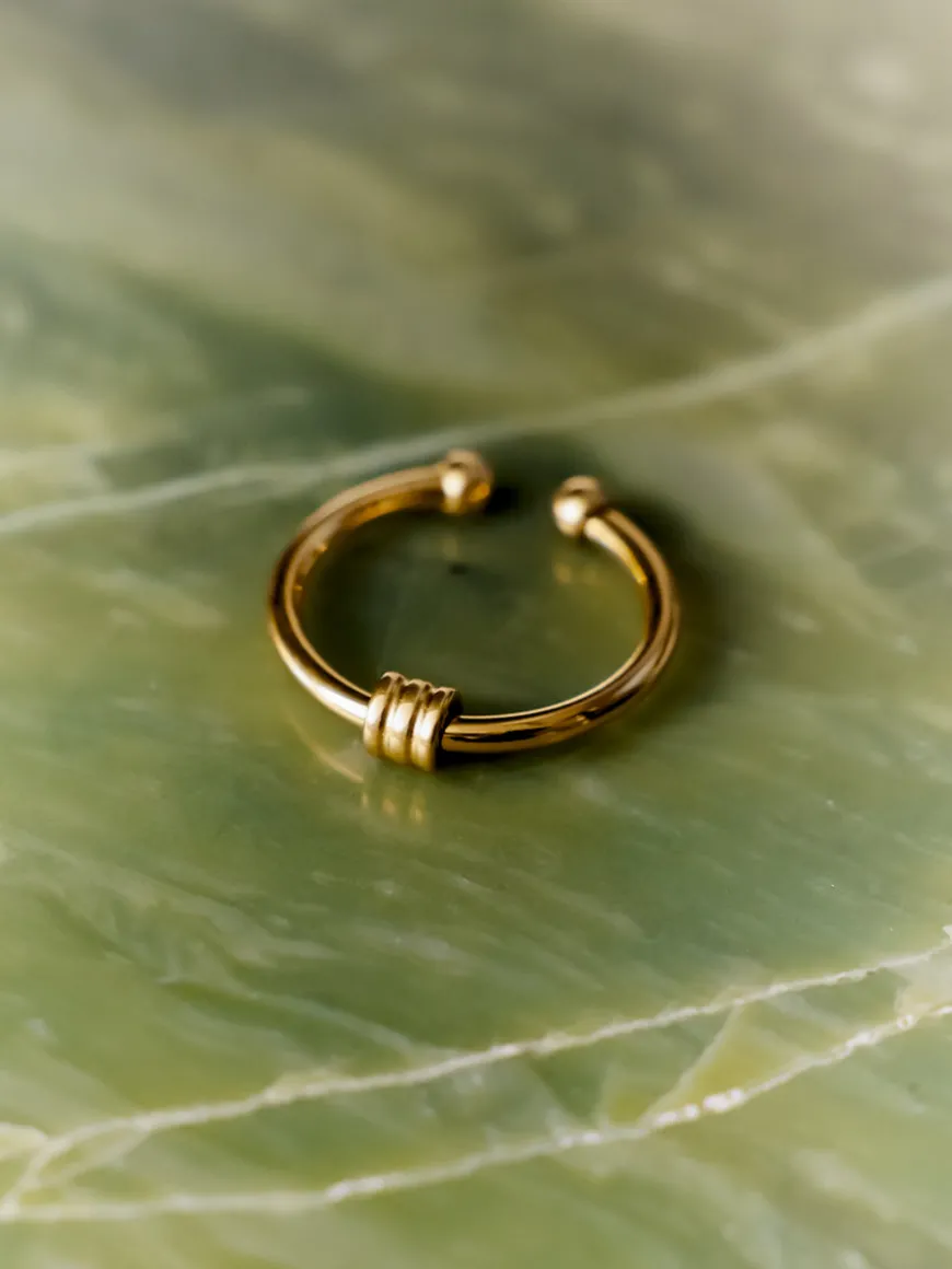 Elegant Trio Loop Ring