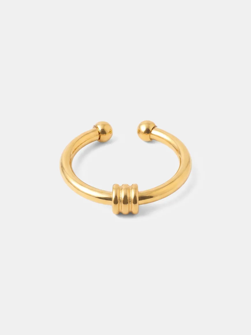 Elegant Trio Loop Ring