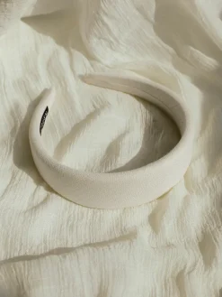 Elegant White Haarreif