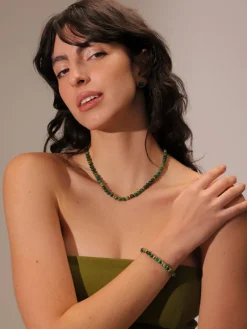 Enchanted Moments Green ARMBAND