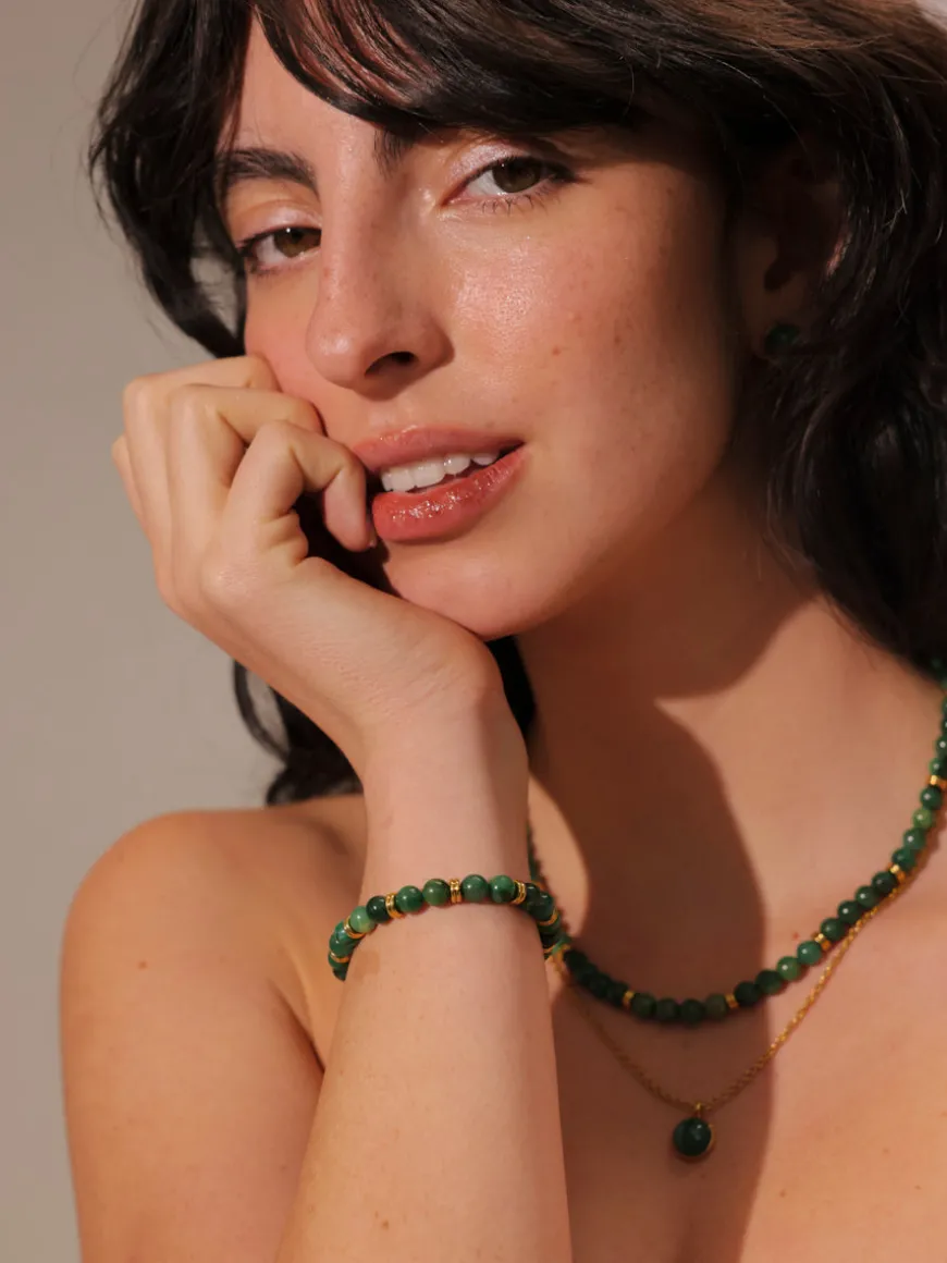 Enchanted Moments Green ARMBAND