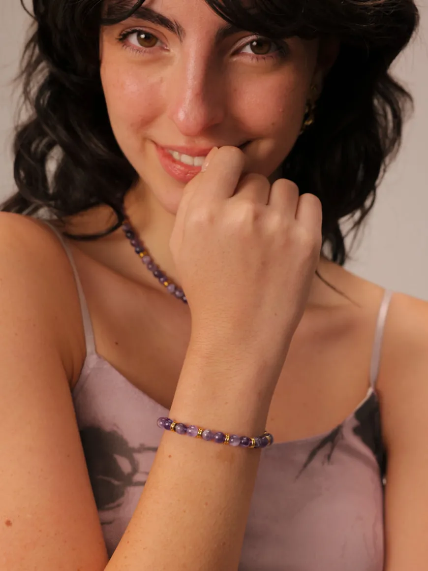 Enchanted Moments Purple ARMBAND
