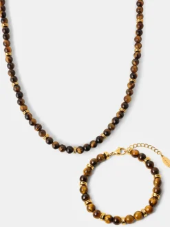 Enchanted Moments Tiger's Eye Set