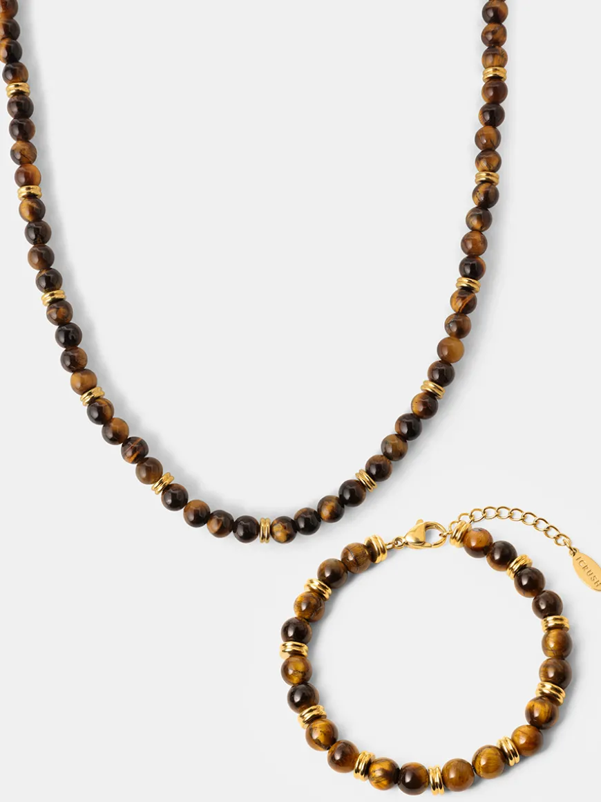 Enchanted Moments Tiger's Eye Set