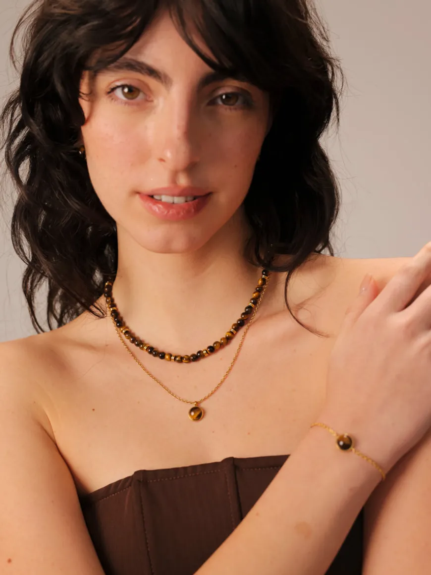 Enchanted Moments Tiger's Eye Kette