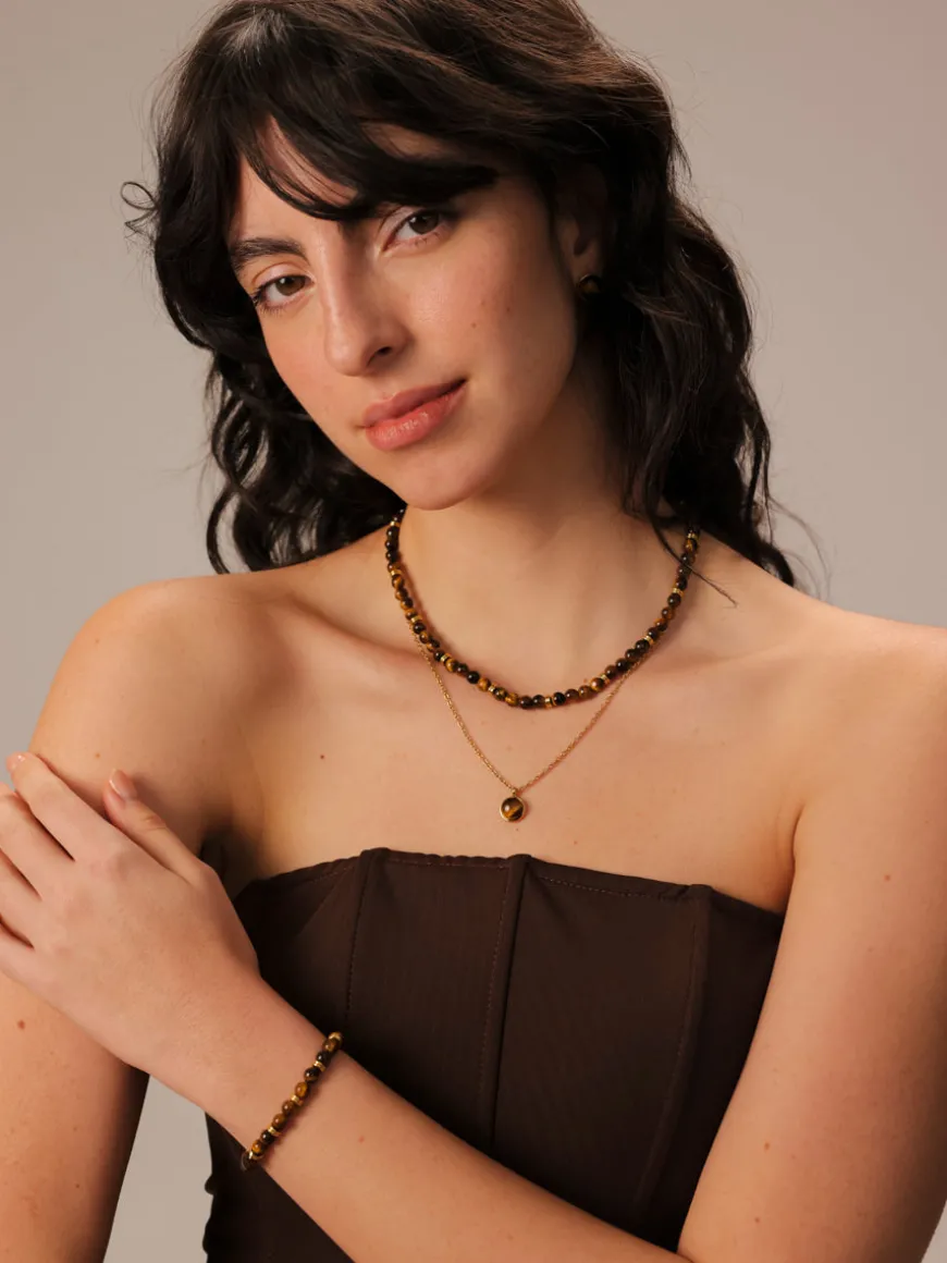Enchanted Moments Tiger's Eye Kette