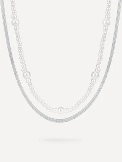 Enchanting Pearl Layered Kette