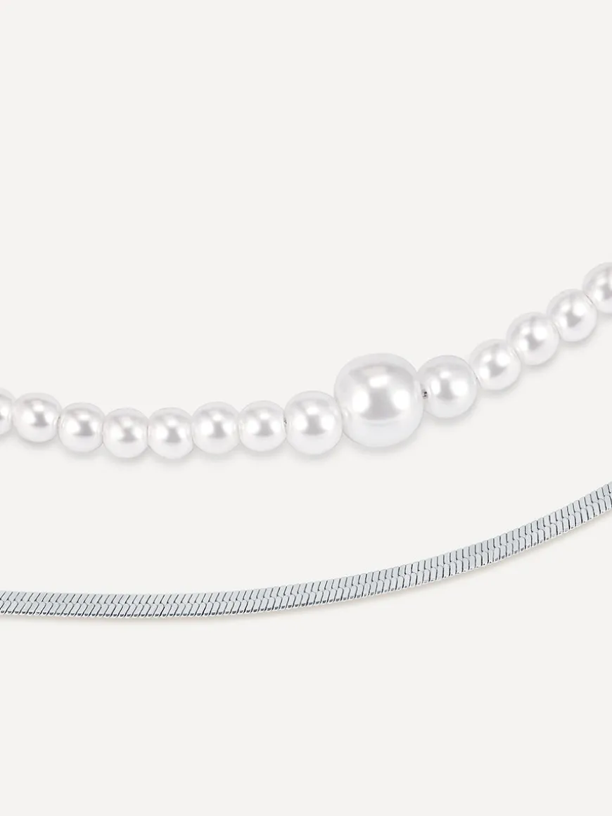 Enchanting Pearl Layered Kette