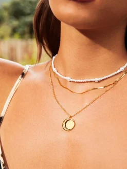 Enchanting Pearl Layered Kette