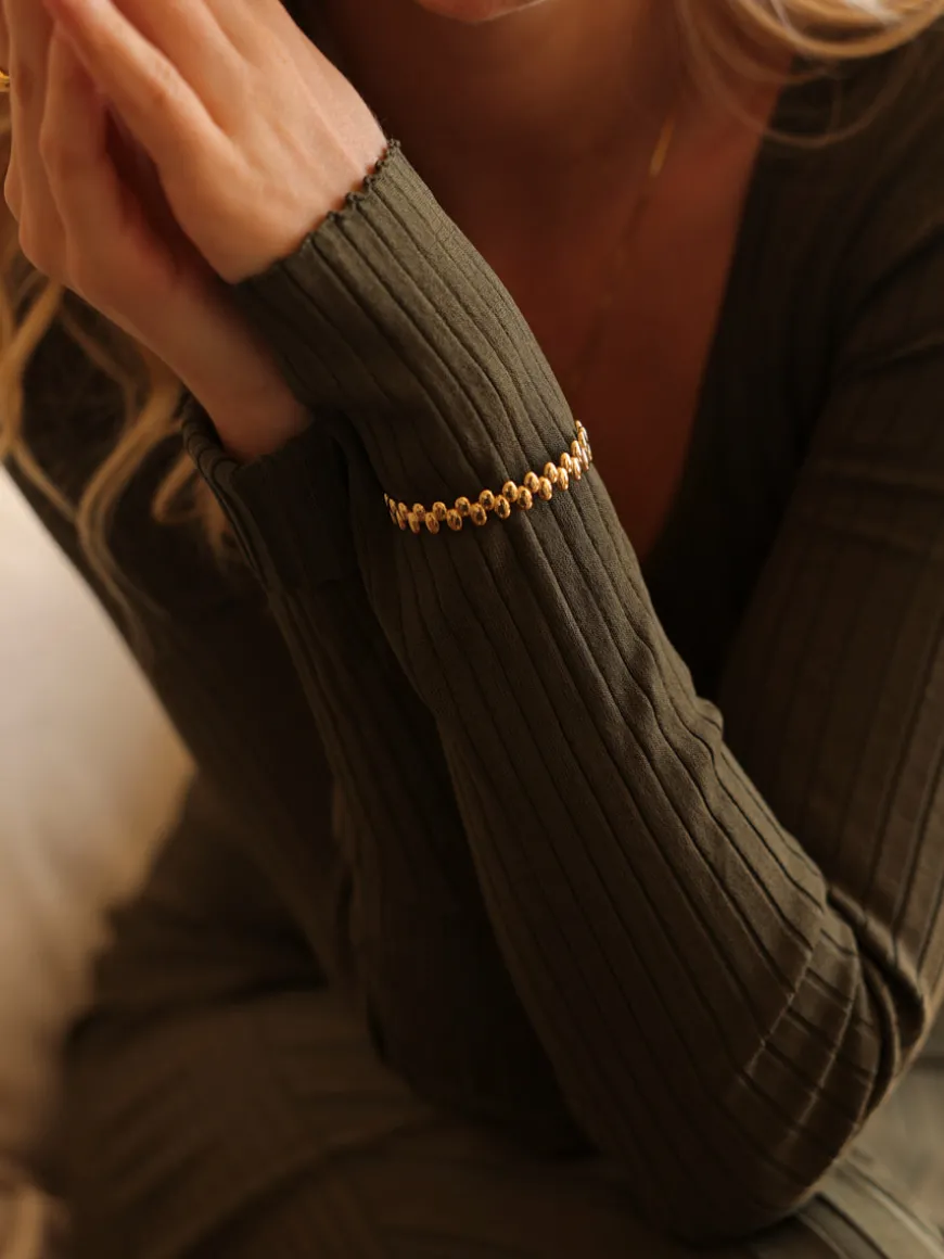 Entwined Imprint Armcuff