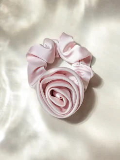 Eternal Rose Pink Scrunchie