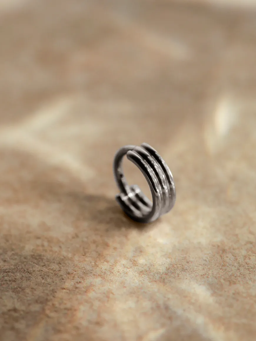 Eternity Plain Triple Hoop Titan Piercing