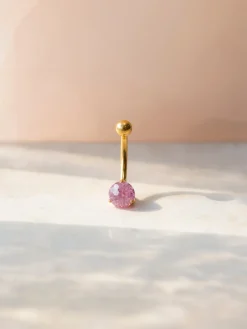 Ethereal Spark Pink Titan Bauchnabelpiercing