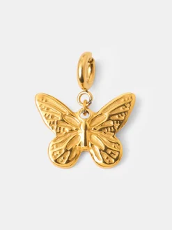 Floral Butterfly Ketten-Charm