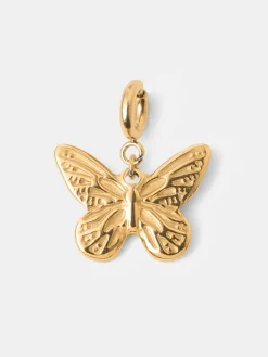 Floral Butterfly Ketten-Charm