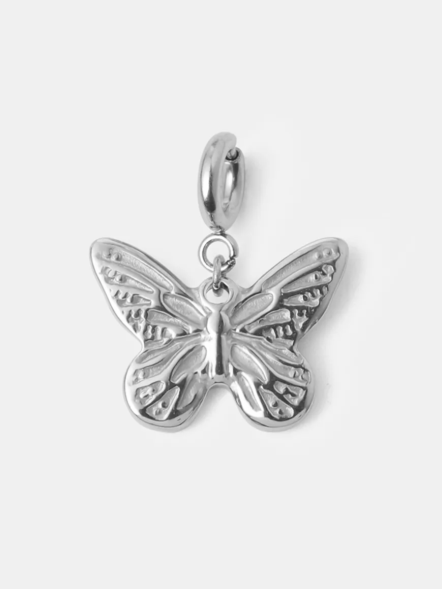 Floral Butterfly Ketten-Charm