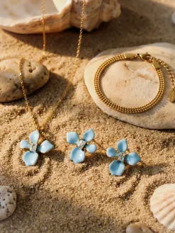 Floral Crystal Set