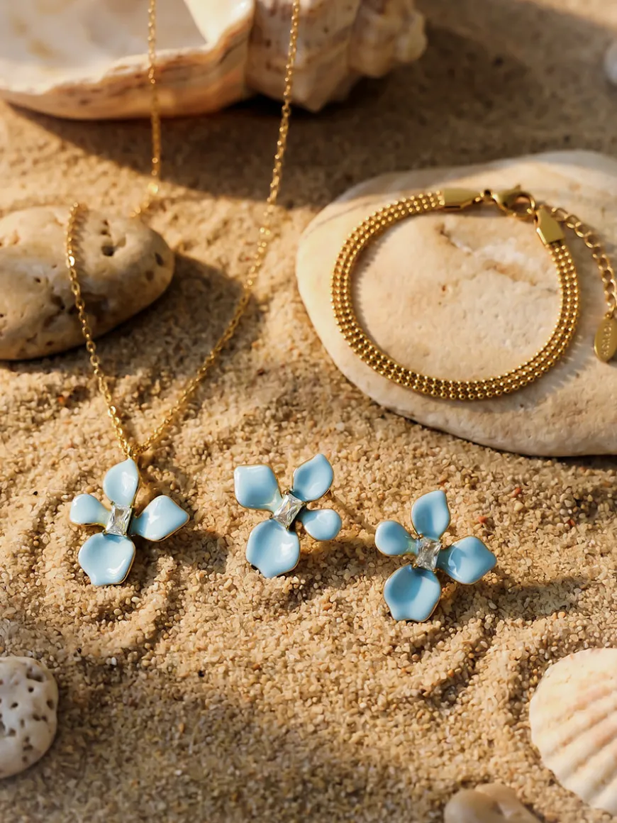 Floral Crystal Set