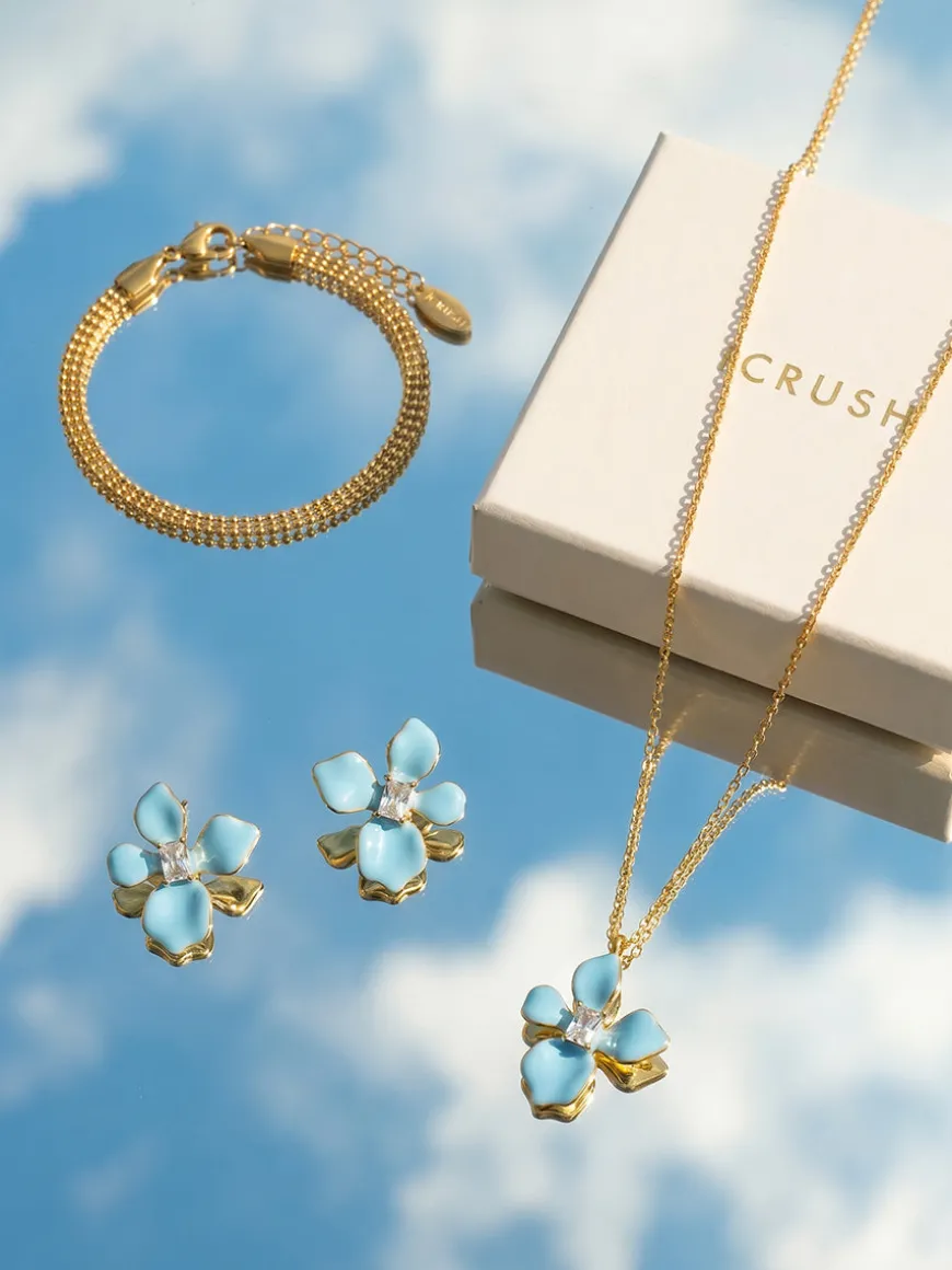 Floral Crystal Set