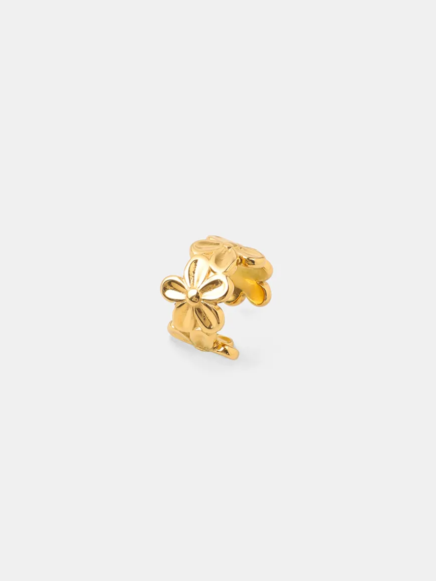 Floral Elegance Earcuff