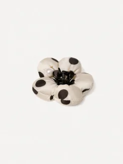 Floral Grace White Haarklammer