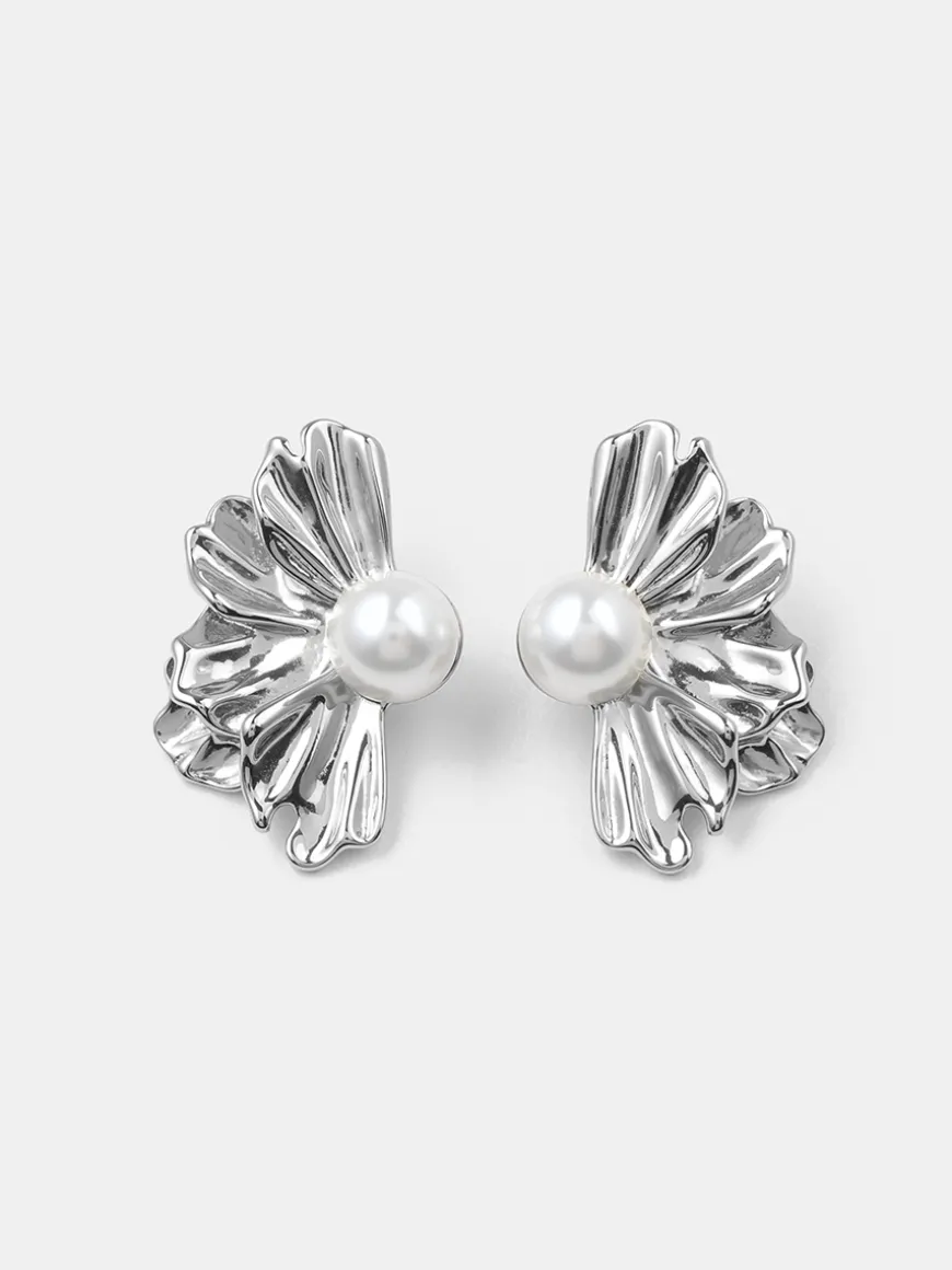 Flower Pearl Ohrringe