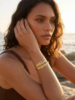 Flowing Leaves Armcuff