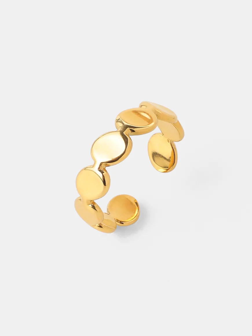 Fluid Pebble Ring