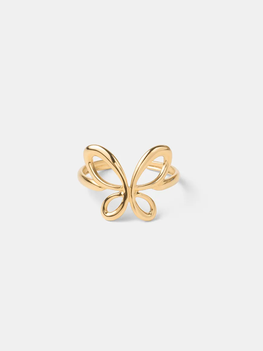 Flying Butterfly Ring