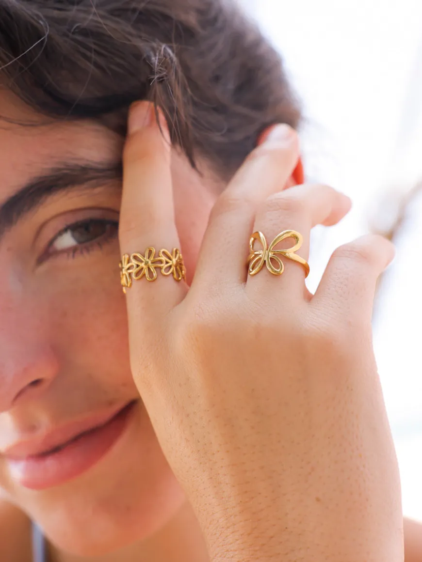Flying Butterfly Ring