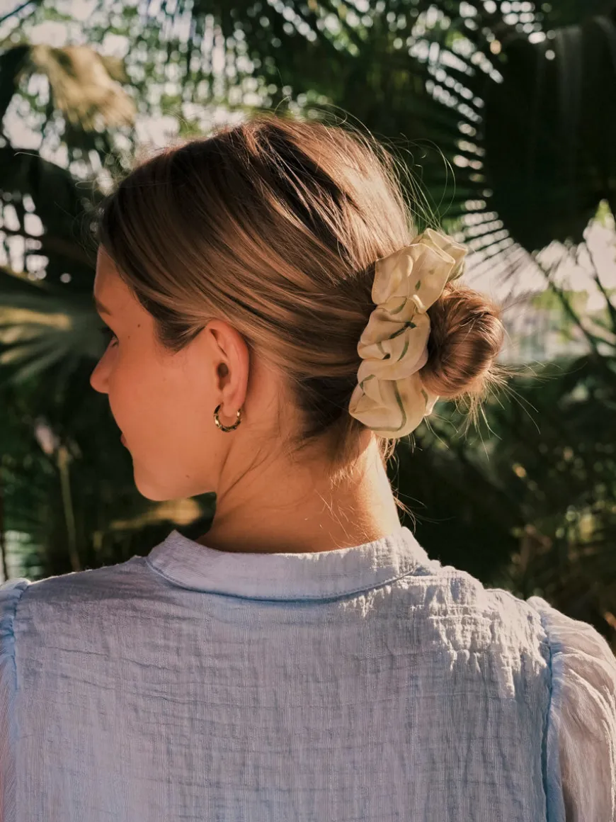 Fresh Wave Green Scrunchie