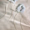 Gentle Ribbon Navy-striped Set Scrunchie