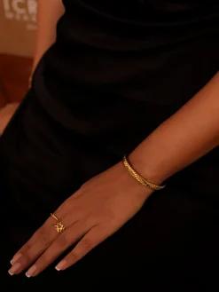 Gentle Swirl Armcuff