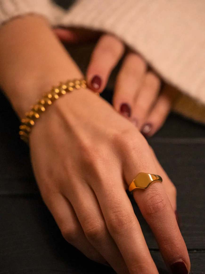 Geometric Shine Ring