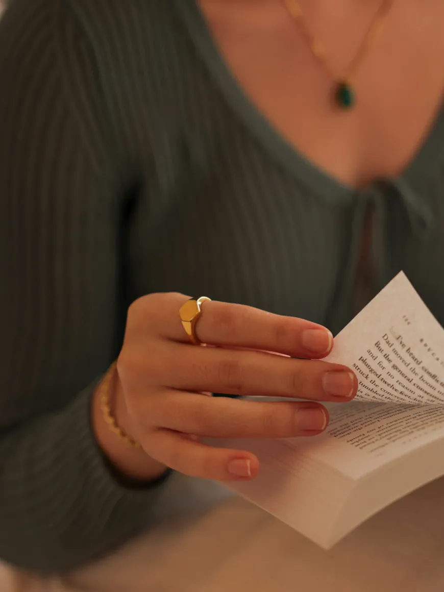 Geometric Shine Ring