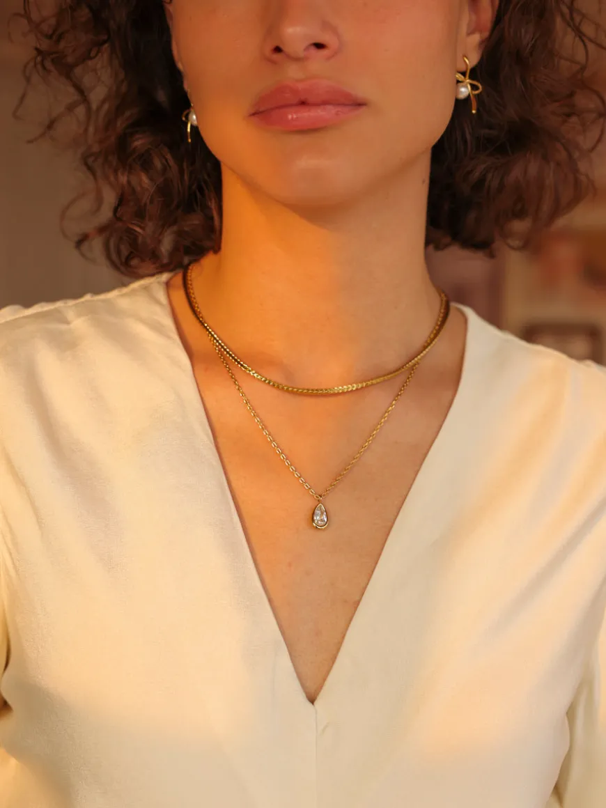 Gleaming Drop Kette