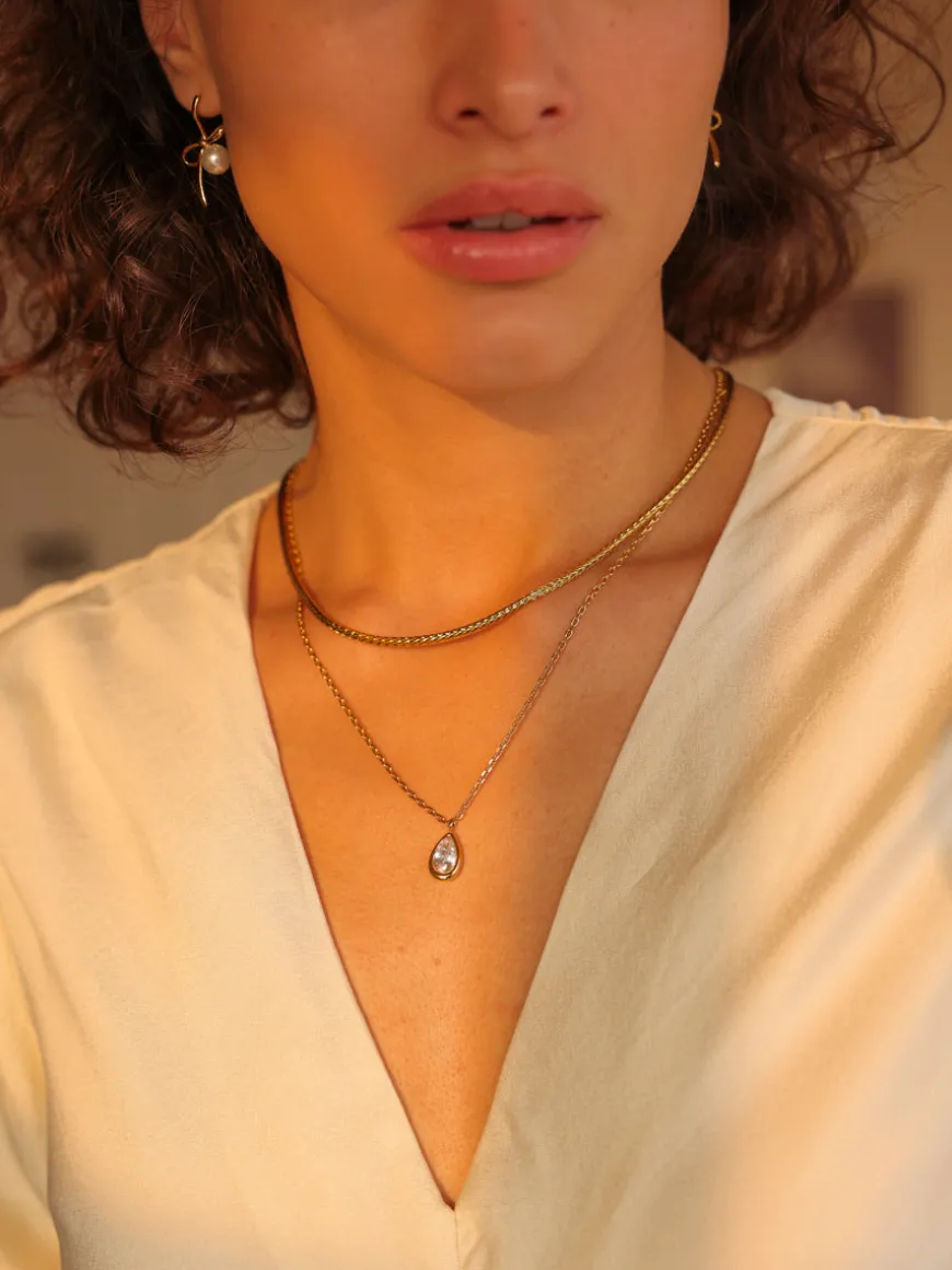 Gleaming Drop Kette