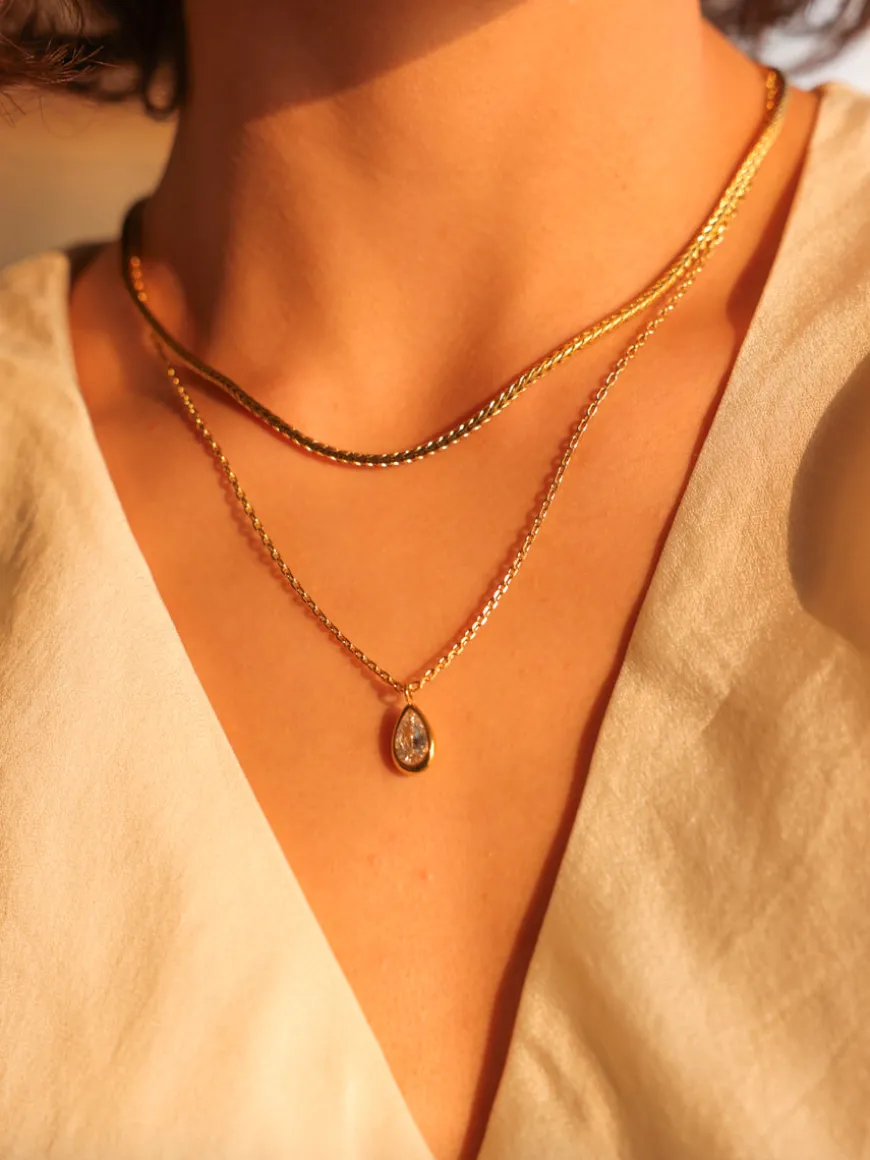 Gleaming Drop Kette