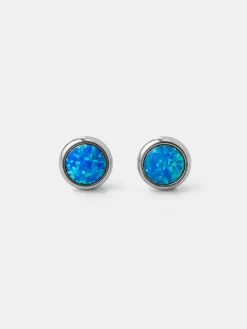 Glitter Stone Stud Ohrringe