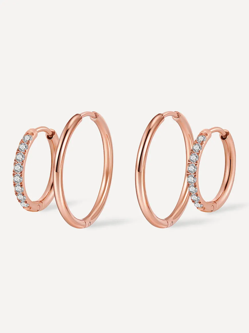 Glow & Grit Ohrringe Set