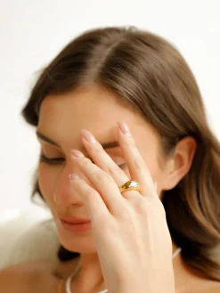 Graceful Dome Ring