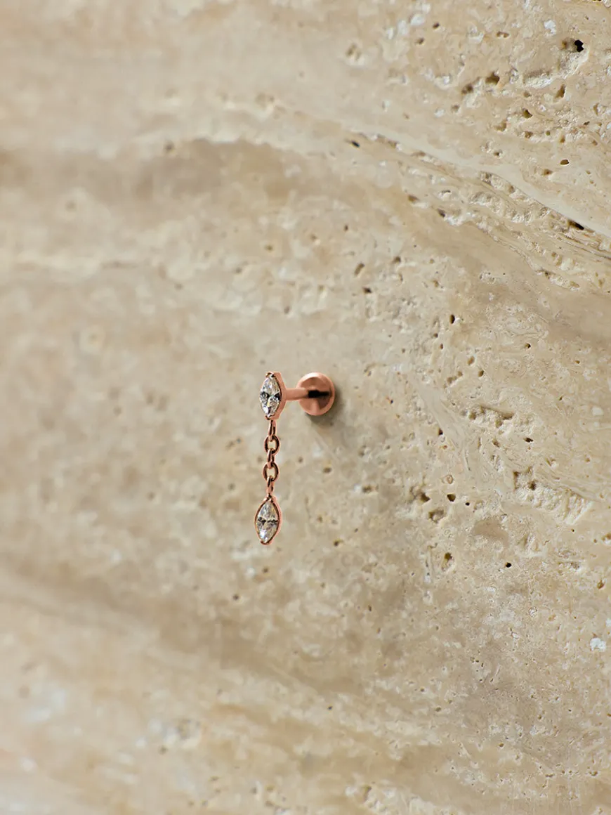 Graceful Drop Titan Piercing