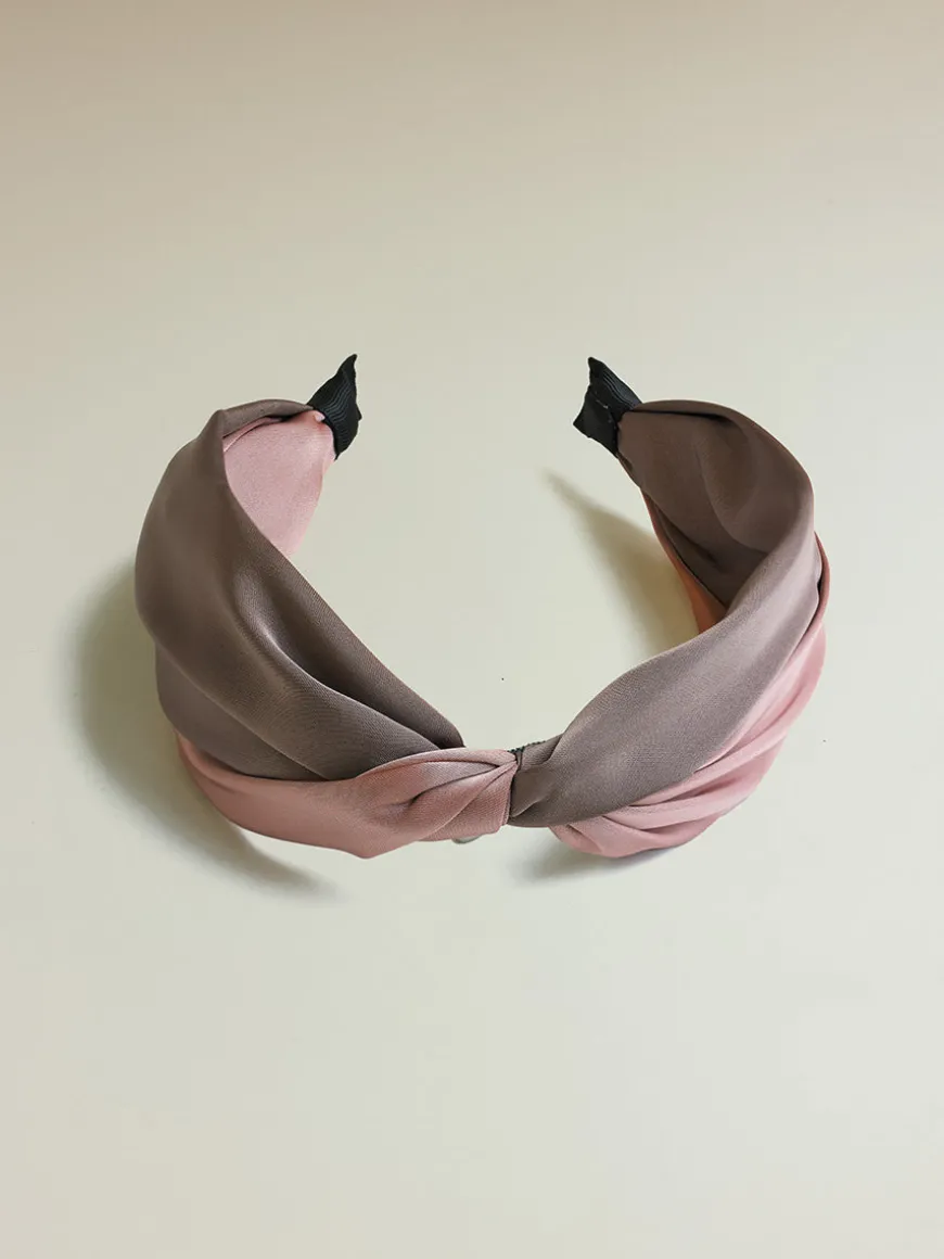 Graceful Haarreif Pink-brown